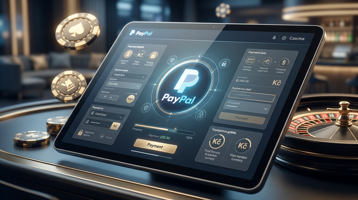 PayPal Casino CZ platební metody a bezpečnost